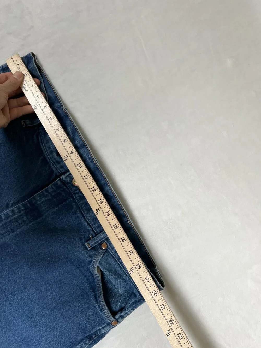 Wrangler sizing tag